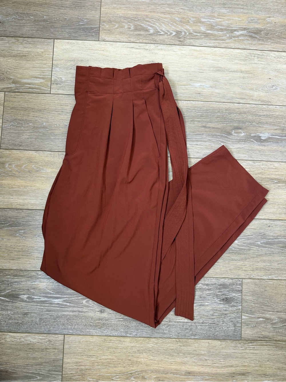 Athleta Athletic Skyline Pant II Rust Color Sz 12T